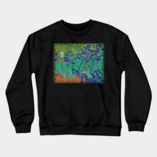 Van Gogh IRISES Crewneck Sweatshirt